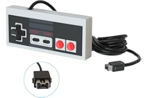pdobq NES Controller Wired Mini Classic NES Controller Only Compatible Official NES 2016 and 2018 Edition Console with 10FT Extra Long Cable(1 Pack)