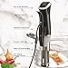 Gourmia GSV140 1200 Watt Immersion Sous Vide Pod 2nd Generation Water Circulator Accurate Cooking Digital Timer - Includes Recipe Book - Black