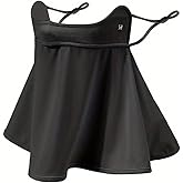 WRELS UPF 50+ Unisex Breathable Cooling Face Cover Sun UV Protection Earloop Neck Gaiter Scarf for Summer Outdoor Activities