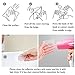 Fealkira Adhesive Wall Hooks 13.2lb(Max) Utility Stainless Steel hook for Towel Bathrobe Coats,Bathroom Kitchen Waterproof and Oilproof Nail Free Transparent Heavy Duty Wall hook & Ceiling Hanger(6pcs