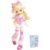 CALEMBOU 1/8 BJD Blind Box, Elite Agent Series Decoration Ball Jointed Doll, Cute Dress Up Doll with Joints, Collectible Action Figure for Birthday