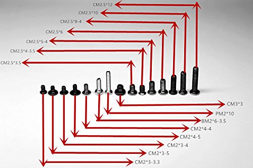 300pcs Laptop Notebook Screws 15 Size Assortment Kit for IBM HP Dell Lenovo SAMSUNG Asus Sony Toshiba Acer