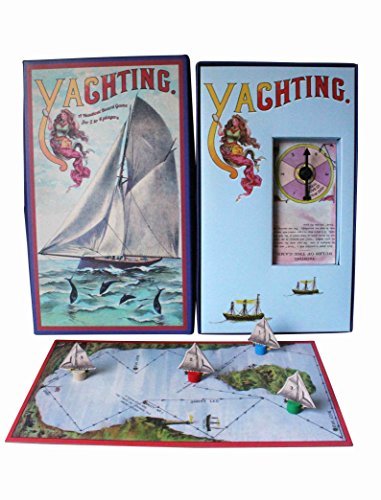 House of Marbles Retro Board Game - Yachting - Vintage Nautical and Sailing Toys for Kids and Adults
