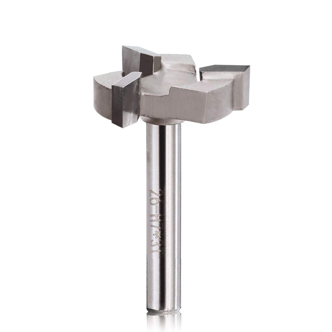 CNC Spoilboard Surfacing Router Bits, 1/4" Shank 1 Cutting ...