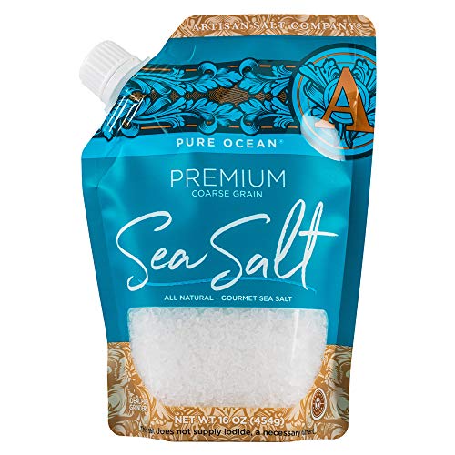 SaltWorks Coarse Sea Salt 16 Ounce