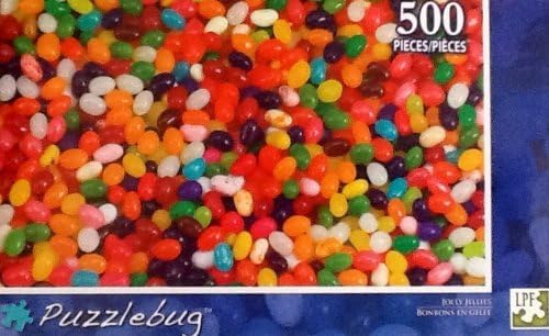 Fantastic Colorful Jelly Beans!! 500 Piece Jigsaw Puzzle Jolly Jellies By Puzzlebug