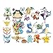 JIAHUI Nursery Decor Popular Characters Pokemon Xy Peel and Stick Wall Decal For Children Room Decal 17x9.5 inch