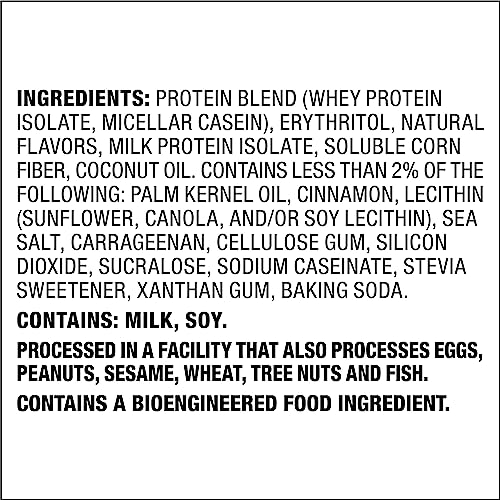 Quest Nutrition Cinnamon Crunch Protein Powder; 20g Protein; 1g Sugar; Low Carb; Gluten Free; 1.