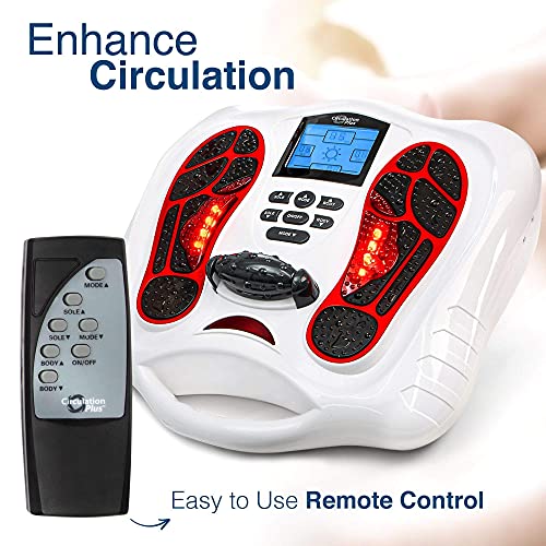 Circulation Plus EMS & TENS Foot Muscle Massager Machine TwoSystem