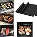 BBQ Grill Mats,Urgod set of 3 Non-stick Barbecue Accessories Grilling & Baking Mat,Reusable and Easy to Clean - Works on Gas, Charcoal, Electric Grill and More - 15.75 x 13 Inch