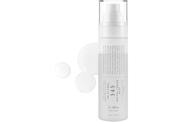Dr.Althea 345 Relief Cream Mist | Hydrating Facial Mist with Rice Extract | Soothing Care for Sensitive Skin | Vegan Korean S