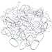 eBoot Elastic Bands Hair Rubber Bands Mini Hair Ties, 1000 Pieces (Clear)