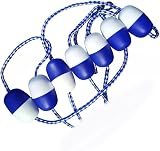 SHUAIGUO 5m Pool Safety Float Lines Blue White Divider Rope with Floats view 4