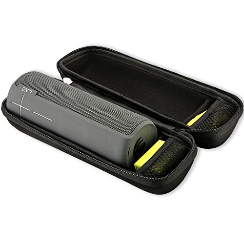 UE BOOM 2 Case, ProCase Hard Case Travel Carrying Storage Bag for Ultimate Ears UE BOOM 2 / UE BOOM Wireless Bluetooth Portable Speaker, Fits USB Cable and Wall Charger -Black
