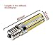 ATMOZ (2-Pack E17 New Longer 152-LED Dimmable Warm White 110/120v Microwave & Appliance Compatible Bulb.