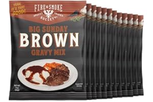 Fire & Smoke Society Gravy Mix Packets | Big Sunday Brown Gravy