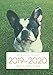 A5 Planner - 2019-2020 Planner Calendar - French Bulldog 15 Months Daily Weekly Monthly Diary With D by Zen Weekly A5 Planner