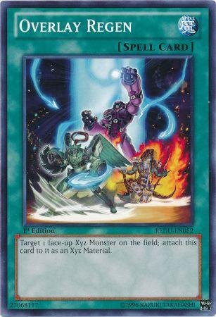 Yu-Gi-Oh! - Overlay Regen (REDU-EN052) - Return of the Duelist - Unlimited Edition - Common