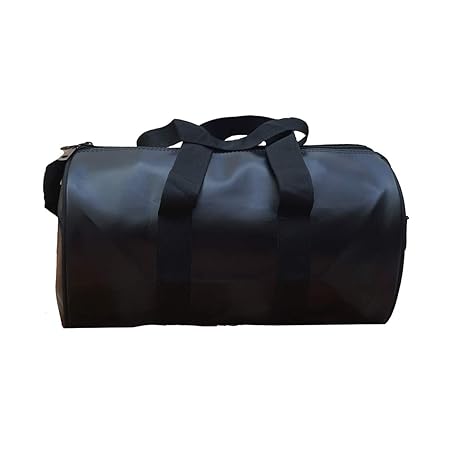 TREKKERS NEED Black Travel Duffle (Gym) Bag