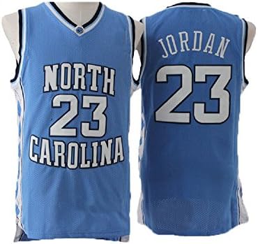 meetziis Men's #23 Basketball Jerseys Retro Jersey Blue(S-XXL) (XXL)