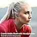 ANBES Bluetooth Headphones, Wireless Earbuds, IPX7 Waterproof Sports Earphones with Ear Hooks & Mic, HD Stereo in-Ear Headphones Gym Running Workout, 8 Hours Battery Noise Canceling Headsets