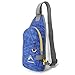 Shoulder Bag, MALEDEN Lightweight Outdoor Sling Backpack Unbalance Crossbody Bag for Girls Boys Women Men Travel Sports Pack