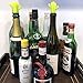 Hawwwy Bannana Wine Stopper - Set of 2 - Leak Proof- Premium Wine Stoppers for Wine Bottles - Ideal Gift - Cute Wine Accessories - Funny Wine Bottle Stopper with Gift Box