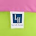 Lavish Home Reversible Down Alternative Comforter, Twin, Pink/Lime