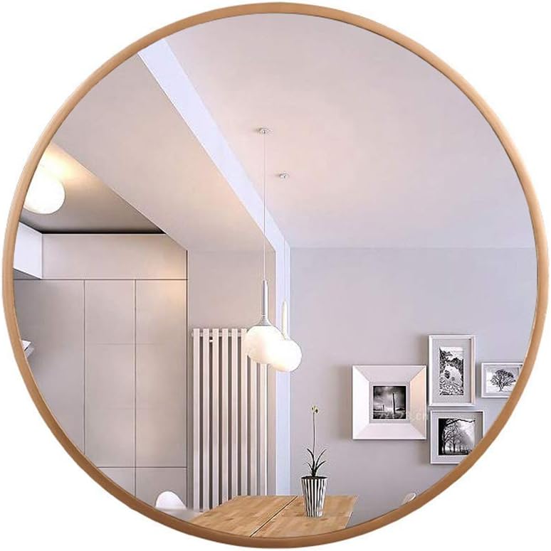 Mirror Round Wall Bathroom Mirror Hanging Mirror Wall Mounted Vanity