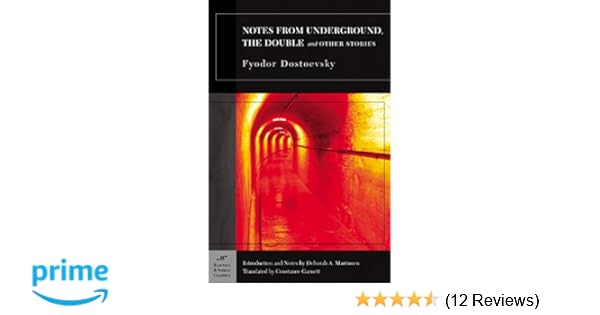 Notes From Underground The Double And Other Stories Barnes