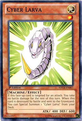 Yu-Gi-Oh! - Cyber Larva (SDCR-EN007) - Structure Deck: Cyber Dragon Revolution - 1st Edition - Common