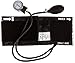 White Coat Deluxe Aneroid Sphygmomanometer Professional Blood Pressure Cuff Monitor with Adult Sized (Sphyg w Adult Cuff)