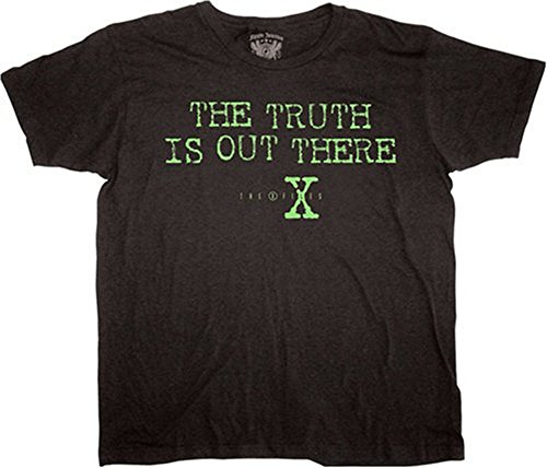 The X FilesThe Truth is Out There Black Mens T-Shirt Tee