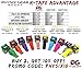 Physix Gear Sport Kinesiology Tape (2 Pack or 1 Pack), Best Waterproof Muscle Support Adhesive, 2in x 16.4ft Roll Uncut, Physio Therapeutic Aid for Injury Recovery, Free 82pg E-Guide -Beige 2 Pack