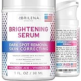 Whitening Cream - Made in USA - Bleaching, Brightening and Lightening Skin with Alpha Arbutin & Hyaluronic Acid + Bleach Cream & Pefect Dark Spot Corrector That Works for Melasma, Freckles, Sun Spot