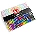 Arteza Fineliner Pens - 72-Colors - 0.4mm Line - Metal-Clad Encased Tips - (Set of 72)