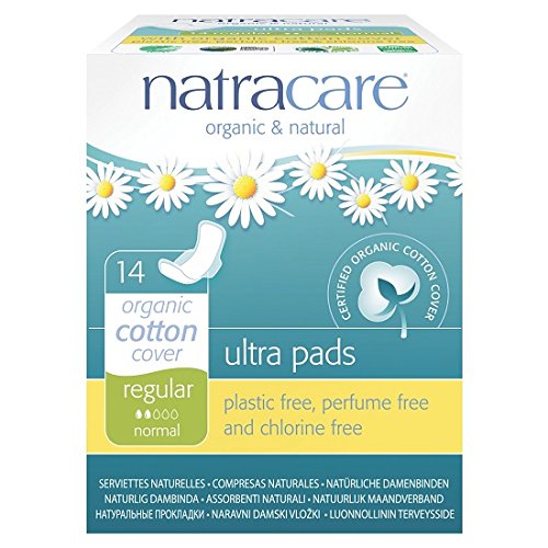 Natracare Natural Feminine Ultra Pads Regular with Wings -- 14 Pads