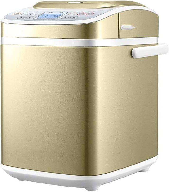 ZYK Breadmakers, Automatic Intelligent Home Breadmakers Pasta-Baking Yogurt Integrated, Intelligent Baking Technology Self-Programming Function Diverse Recipes