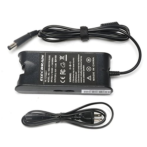 AC Adapter/Power Supply and Cord for Dell Inspiron Dell Inspiron 1420 1501 1520 1521 1525 6000 6400 300M 500M 505M 600M 640M 700M 710M E1405 E1505 [19.5V 3.34A 65W]