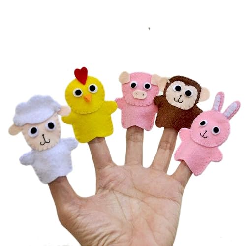 handmade finger puppets