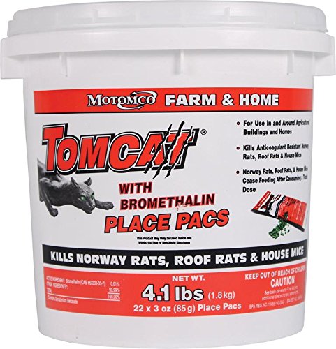 Tomcat 3 OZ Bait Pack Pail 22 PK