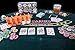 The Big Bucks - Premium Quality Poker Chips and Playing Card Set.