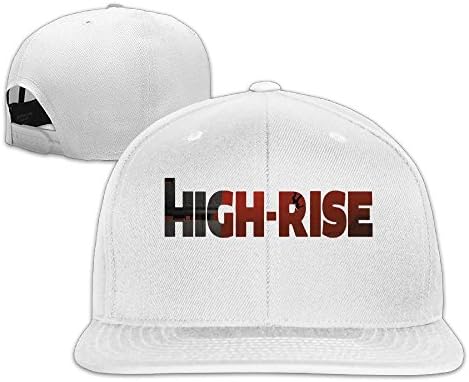 Custom Unisex Book High Rise Adjustable Trucker Visor Cap White