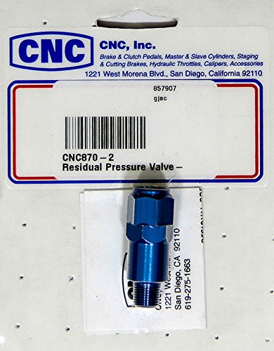 CNC 870-2 Residual Pressure Valve