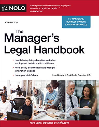 Manager's Legal Handbook,The Manager's Legal Handbook,The