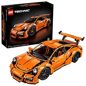 LEGO Technic Porsche 911 GT3 RS 2704pieza (S) Set da Costruzione â Gioco di Costruzioni, 16 Anno (S), 2704 Pezzo (S), Bambino, Nero, Arancione, 25 cm, 57 cm LEGO