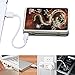 USB Cigarette Lighter Case Cigarette Box Electronic Flameless Rechargeable Windproof Lighters Can Hold 16 Cigarette Smoke (Dragon USB Lighter)