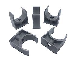 Haozheng PVC Pipe Clamps Clips for 40mm/1.57 Inch