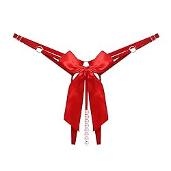 AkovichFarh Women Pearl Lace Bowknot Beads Lace