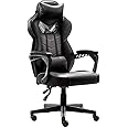 Bonzy Home Gaming Chair Office Chair High Back Computer Chair PU Leather Desk Chair PC Racing Executive Ergonomic Adjustable 